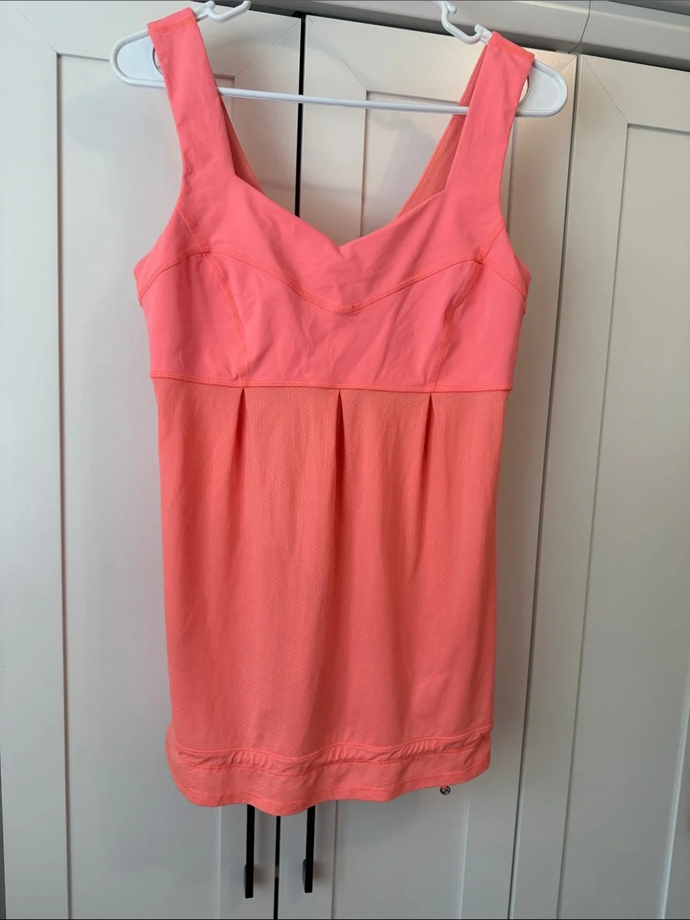 Lululemon Tame Me Tank in Coral